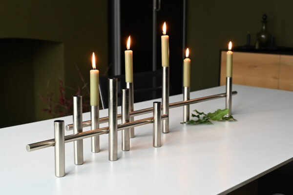 Large Metal Candleholders - 2 Sizes