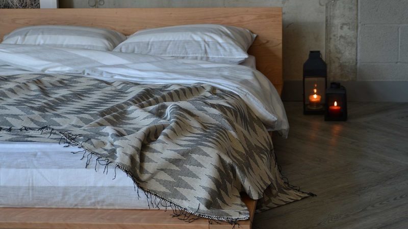 moroccan look bedroom with oregon bed