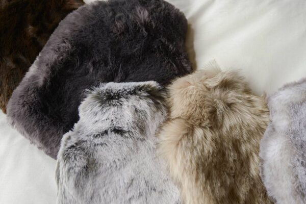 natural look faux fur hot water bottles 1