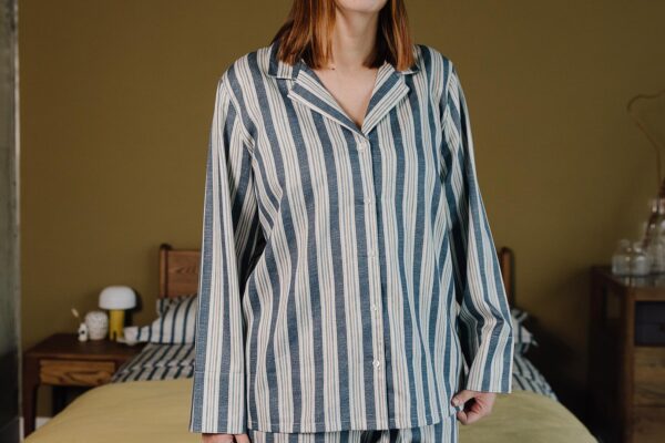 Blue Heritage Stripe Pyjamas