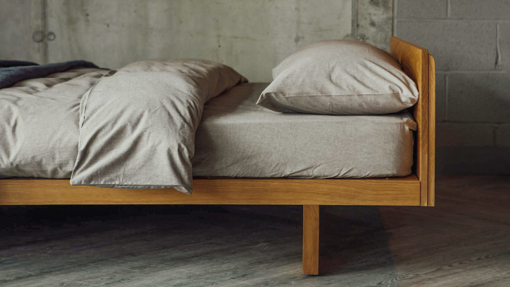 organic bedding on oak kyoto