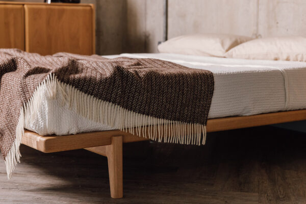 Osaka Japandi Handmade Bed - Without Headboard