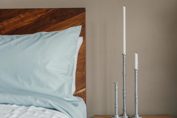 set of taper holders silver colour 1376