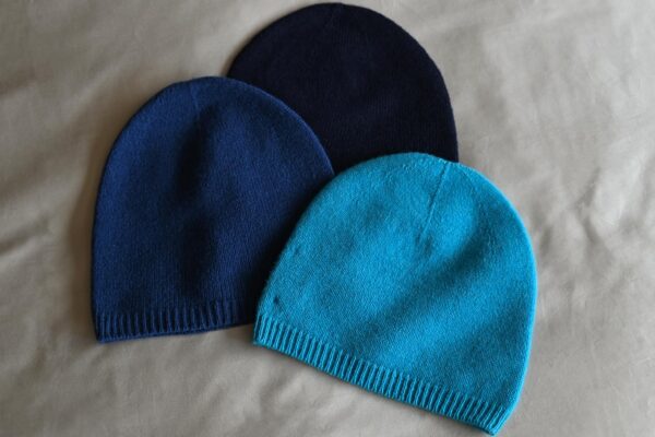 Luxury Cashmere Beanie Hats - 3 Colours