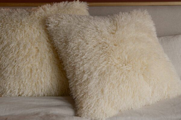 soft faux afghan cushions large