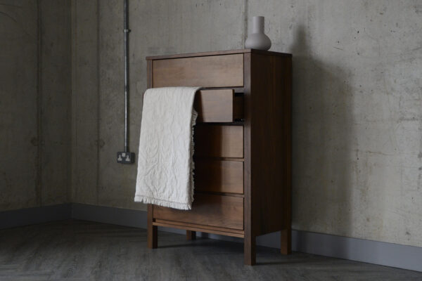 Black Lotus Shaker Collection - Tall Walnut Chest - SOLD OUT