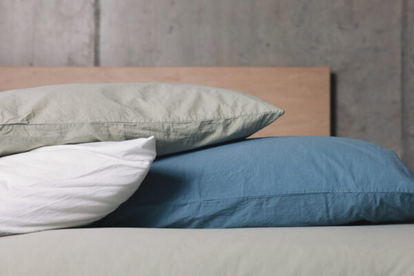 stonewashed cotton bedding collection