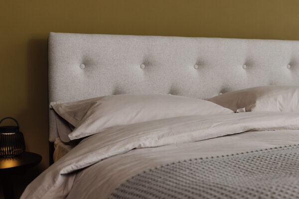 Washed Cotton Duvet Cover Set in Stone