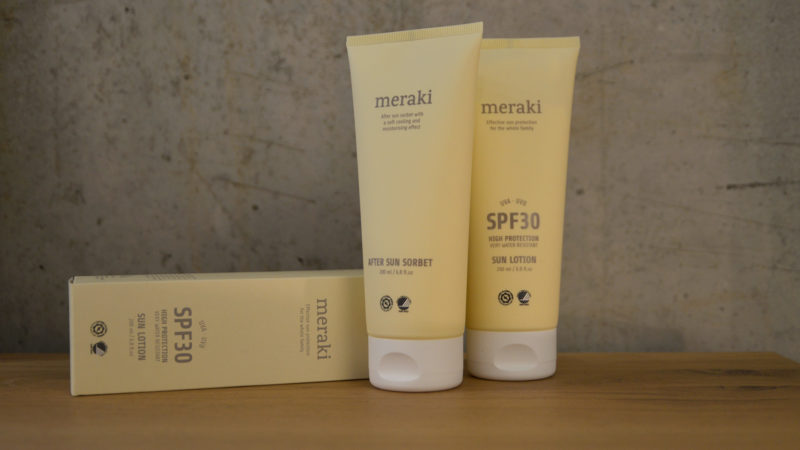 sun care ltion and after sun sorbet set
