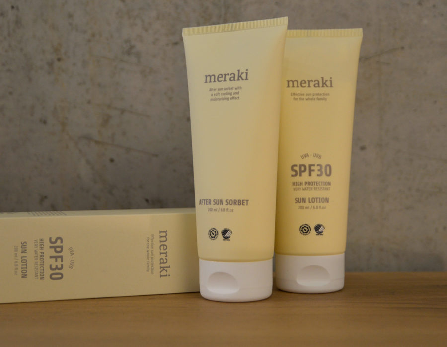 sun care ltion and after sun sorbet set