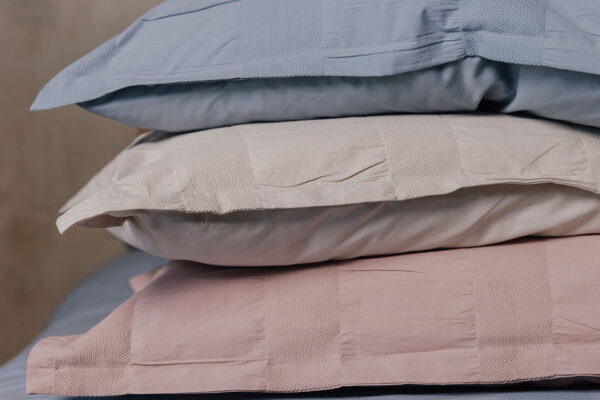 Woven Waffle Stripe Duvet Cover Sets