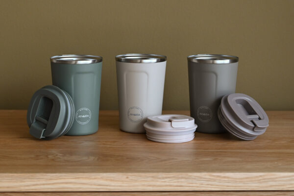 Insulated Travel Cups - 3 Colours