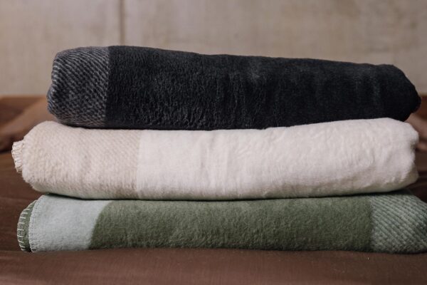 Geometric Recycled Cotton Throws - 3 Colours