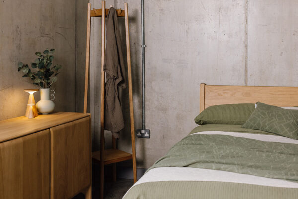 Tower - Solid Oak Coat Stand