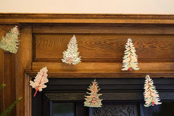 Paper Garland - Vintage Trees