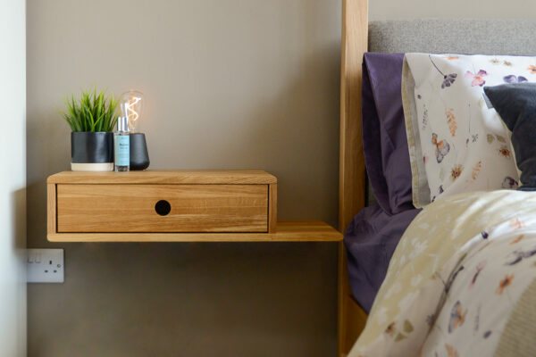 wall mounted table with shelf main view