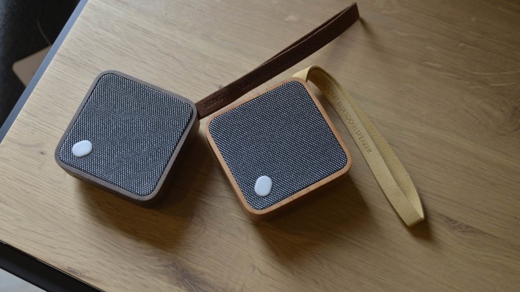 walnut or cherry pocket speakers 2