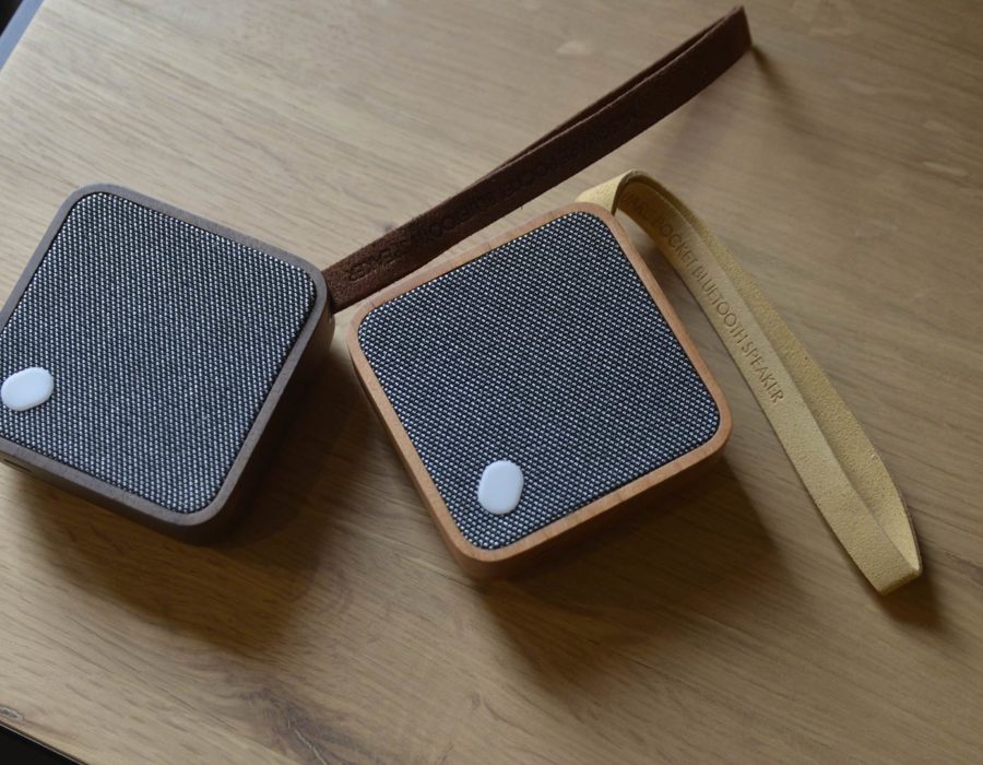 walnut or cherry pocket speakers 2