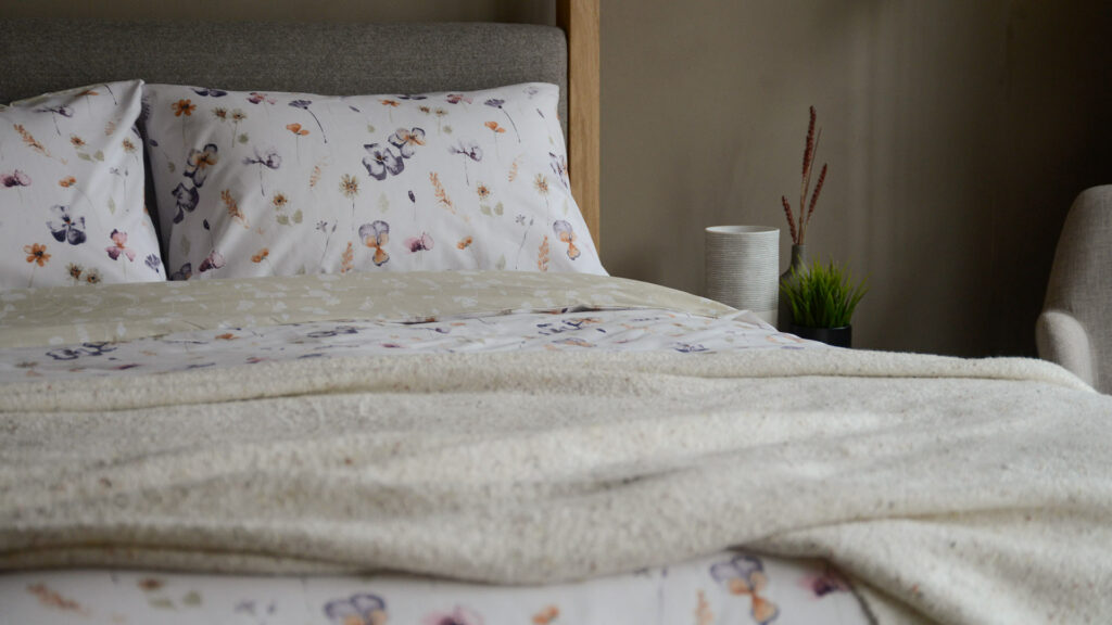 wild flower reversible duvet set 1